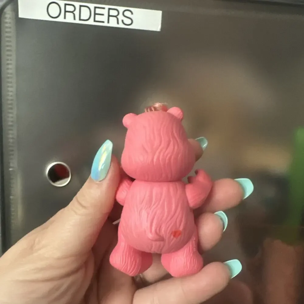 Love-a-Lot 3 inch Posable Bear Vintage Kenner Care Bear Figurine 1983